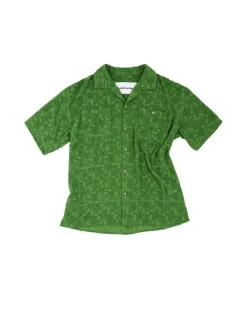 Andersson Bell Bali Sheer Open Collar Shirts Atb843M(Green)-Men Shirts