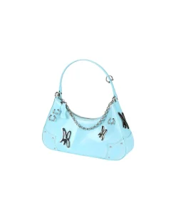 Andersson Bell Butterfly Ab Logo Chain Bag Aaa330W(S/Blue)-Women Bags