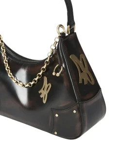 Andersson Bell Butterfly Ab Logo Chain Bag Aaa330W(D/Brown)-Women Bags