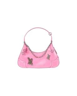 Andersson Bell Butterfly Ab Logo Chain Bag Aaa330W(Pink)-Women Bags