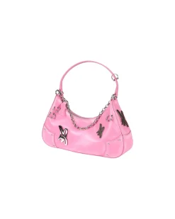 Andersson Bell Butterfly Ab Logo Chain Bag Aaa330W(Pink)-Women Bags