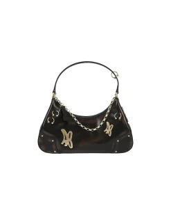 Andersson Bell Butterfly Ab Logo Chain Bag Aaa330W(D/Brown)-Women Bags