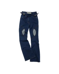 Andersson Bell Cara Curve Layered Denim Jeans Apa551W(Blue)-Women Jeans