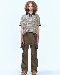 Andersson Bell Crea Boucle Collar Knit Atb863M(Beige)-Men Knitwear