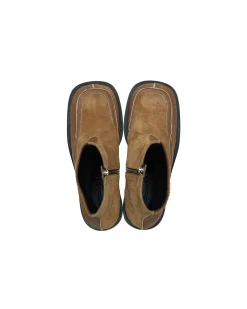 Andersson Bell Dayne Square Toe Chelsea Boots Aaa308M(Tan)-Men Shoes