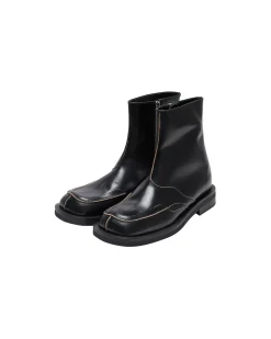 Andersson Bell Dayne Square Toe Chelsea Boots Aaa308M(Black)-Men Shoes