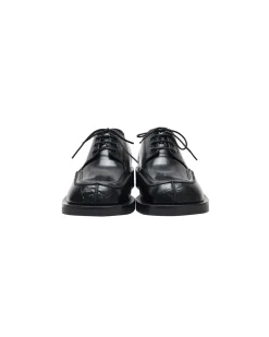 Andersson Bell Dayne Square Toe Derby Shoes Aaa307M(Black)-Men Shoes