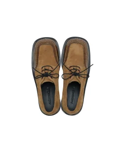 Andersson Bell Dayne Square Toe Derby Shoes Aaa307M(Tan)-Men Shoes