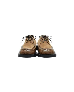 Andersson Bell Dayne Square Toe Derby Shoes Aaa307M(Tan)-Men Shoes