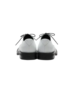 Andersson Bell Dayne Square Toe Derby Shoes Aaa307M(White)-Men Shoes