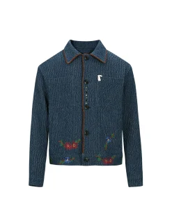 Andersson Bell Denim Hampton Work Jacket Awa510M(Blue)-Men Outerwear