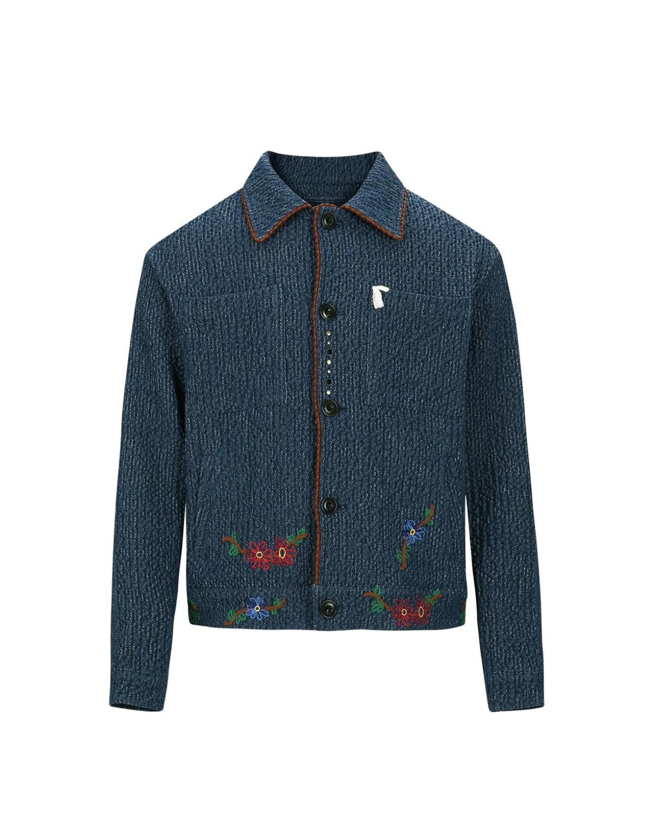 Andersson Bell Denim Hampton Work Jacket Awa510M(Blue)-Men Outerwear