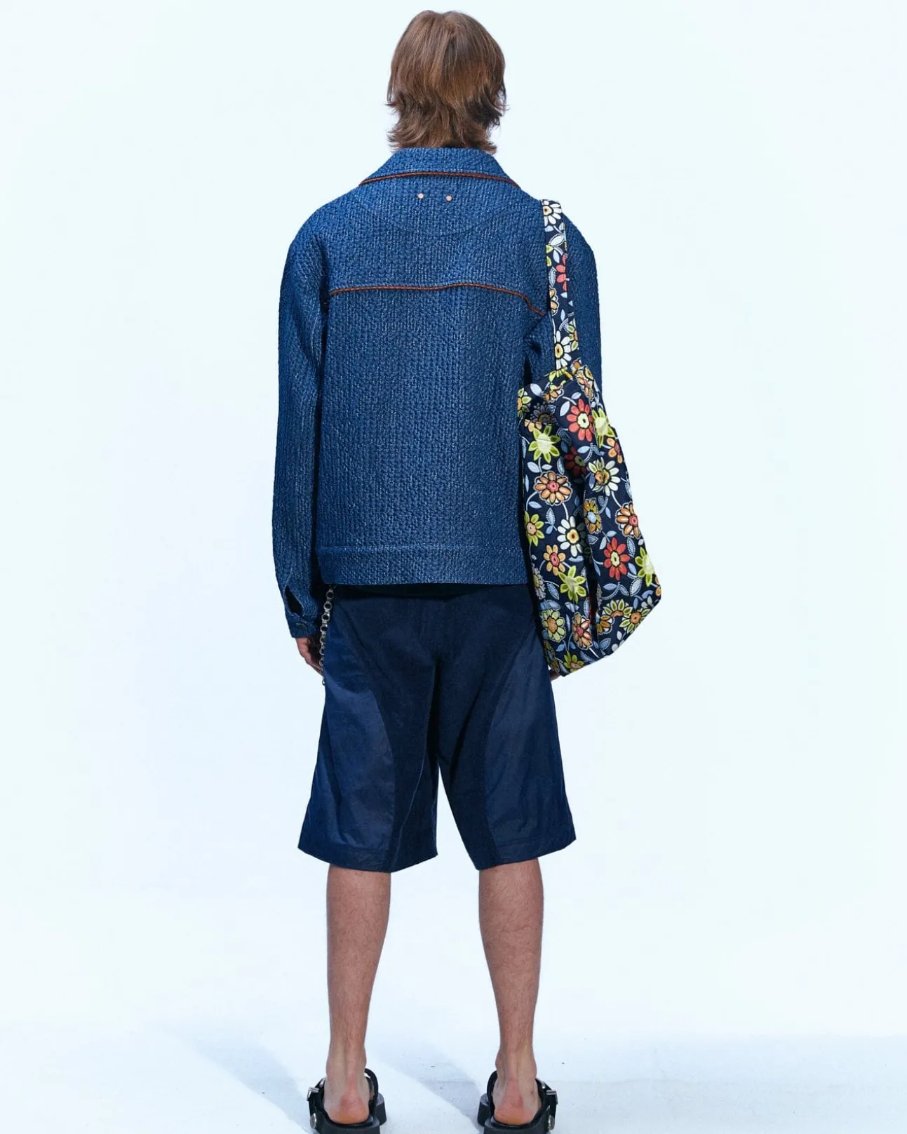 Andersson Bell Denim Hampton Work Jacket Awa510M(Blue)-Men Outerwear