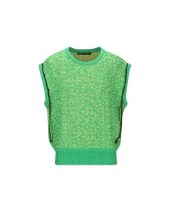 Andersson Bell Elmers Vest Atb866M(Green)-Men Knitwear