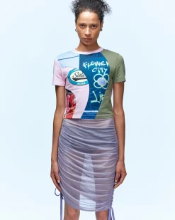 Andersson Bell (Essential) Adsb Film Archive Tight T-Shirts Atb968W(Pink)-Women Tops