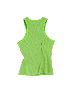 Andersson Bell (Essential) Mushroom Me Embroidery Tank Top Atb895W(Mint)-Women Tops