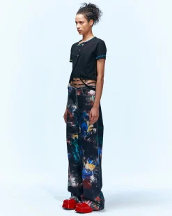 Andersson Bell (Essential) New Rework Tshirts Atb969W(Black)-Women Tops