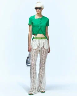Andersson Bell (Essential) New Rework Tshirts Atb969W(Green)-Women Tops