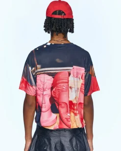 Andersson Bell (Essential) Photography T-Shirt Atb975M(Red)-Men T-Shirts