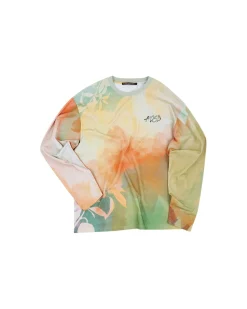 Andersson Bell (Essential) Rhino Tie Dye Print L/S T-Shirt Atb973M(Multi)-Men T-Shirts