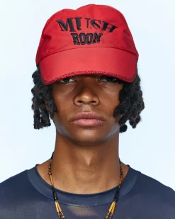 Andersson Bell (Essential) Unisex Mushroom Minari Cap Aaa339U(Red)-Women Hats