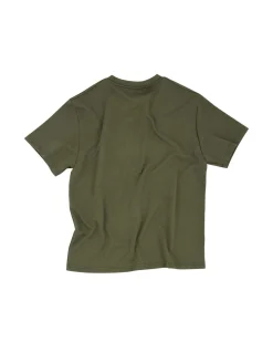 Andersson Bell (Essential) Unisex New Ab Logo Embroidery T-Shirts Atb903U(Khaki)-Men T-Shirts
