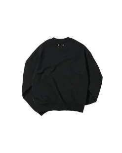 Andersson Bell (Essential) Unisex New Ab Logo Embroidery Sweatshirt Atb899U(Black)-Men Sweatshirts
