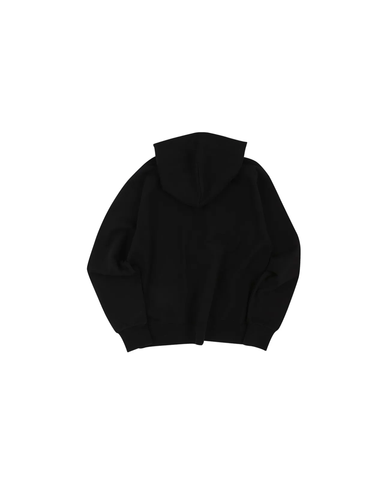 Andersson Bell (Essential) Unisex New Ab Logo Embroidery Hoodie Atb898U(Black)-Men Sweatshirts