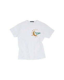 Andersson Bell (Essential) Unisex Sunny T-Shirts Atb901U(White)-Men T-Shirts