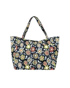 Andersson Bell Flower Jacquard Shoulder Bag Aaa326U(Navy)-Men Bags