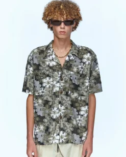 Andersson Bell Flower Knit Shirts Atb953M(Khaki)-Men Shirts