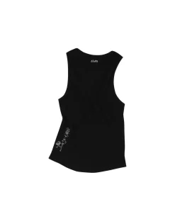 Andersson Bell Flower Man Waffle Sleeveless Atb966M(Black)-Men T-Shirts
