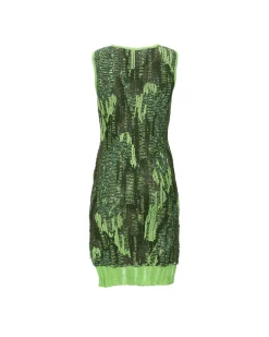 Andersson Bell Grunge Sleeveless Knit One Piece Atb888W(Khaki)-Women Dresses
