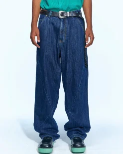 Andersson Bell Huge Boy Wide-Leg Jeans Apa646M(Blue)-Men Trousers