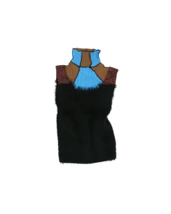 Andersson Bell Kai Color Block Knit Top Atb891W(Black)-Women Tops