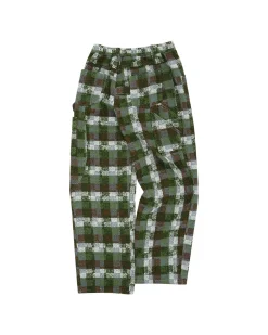 Andersson Bell Kenley Check Beach Pants Apa593M(Green)-Men Trousers
