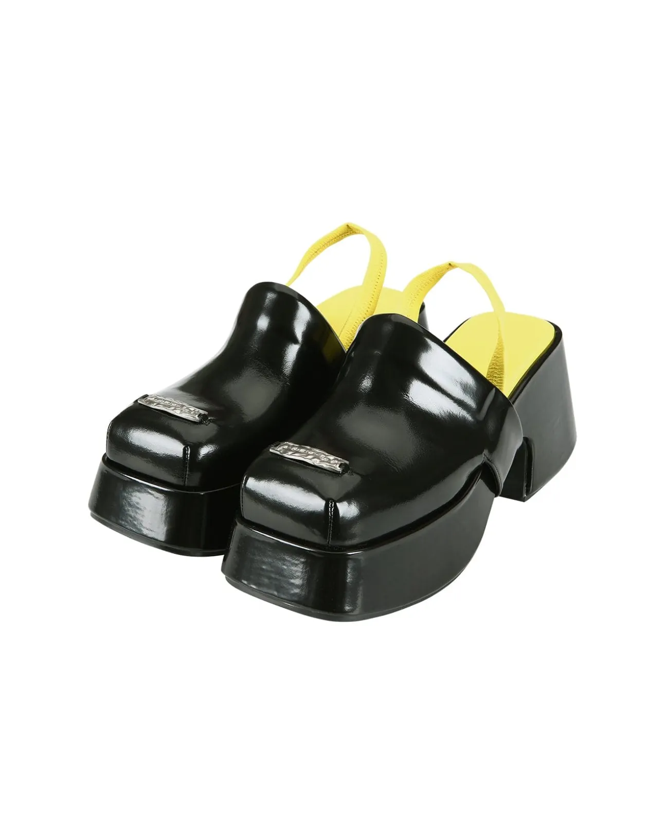 Andersson Bell Lolanta Square Toe Loafer Sandal Aaa337W(Black)-Women Shoes