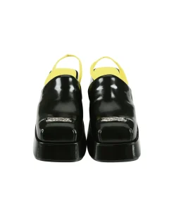 Andersson Bell Lolanta Square Toe Loafer Sandal Aaa337W(Black)-Women Shoes