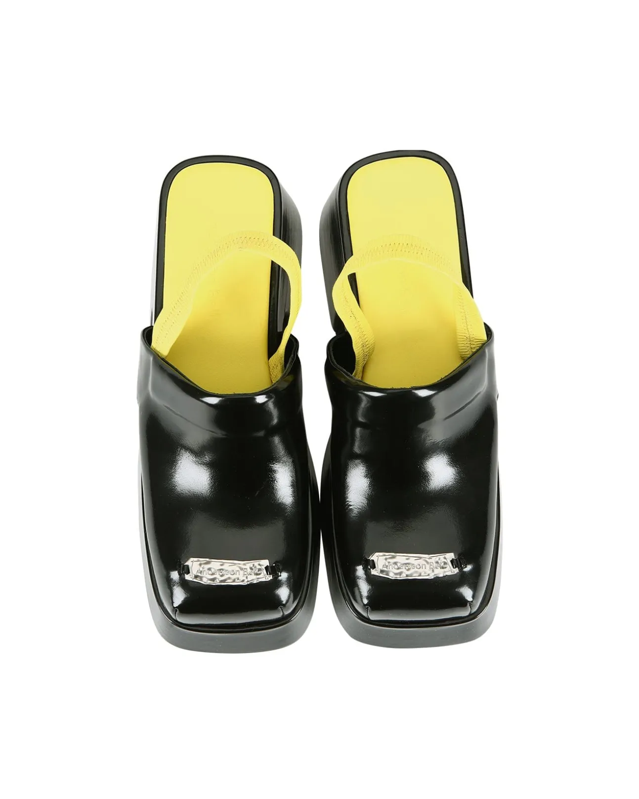 Andersson Bell Lolanta Square Toe Loafer Sandal Aaa337W(Black)-Women Shoes