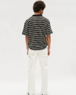 Andersson Bell Macist Beach Pants Apa529M(Ivory)-Men Trousers