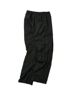 Andersson Bell Makeni Jacquard Track Pants Apa590M(Black)-Men Trousers