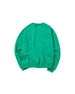 Andersson Bell (Men) (Essential) Unisex New Ab Logo Embroidery Sweatshirt Atb899U(Green)-Men Sweatshirts