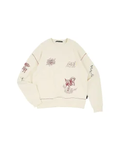 Andersson Bell (Men) (Essential) Unisex Shine Mushroom Sweatshirts Atb972U(Ivory)-Men Sweatshirts