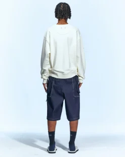 Andersson Bell (Men) (Essential) Unisex Shine Mushroom Sweatshirts Atb972U(Ivory)-Men Sweatshirts
