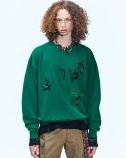 Andersson Bell (Men) (Essential) Unisex Sun Dance Sweatshirt Atb900U(Green)-Men Sweatshirts