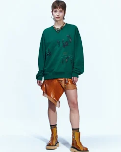 Andersson Bell (Men) (Essential) Unisex Sun Dance Sweatshirt Atb900U(Green)-Men Sweatshirts