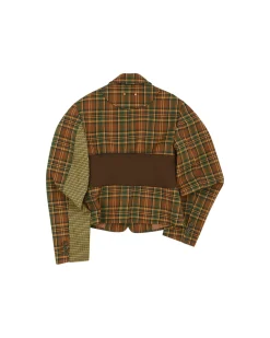 Andersson Bell Mika Puff Sleeve Jacket Awa518W(Brown)-Women Outerwear