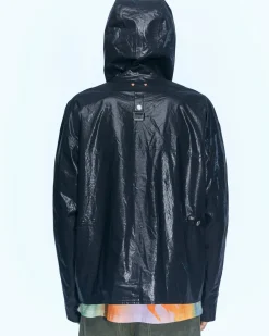 Andersson Bell Milano Hooded Jacket Awa531M(Black)-Men Outerwear