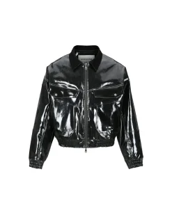 Andersson Bell Ortega 23 Bomber Jacket Awa506M(Black)-Men Outerwear