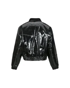 Andersson Bell Ortega 23 Bomber Jacket Awa506M(Black)-Men Outerwear